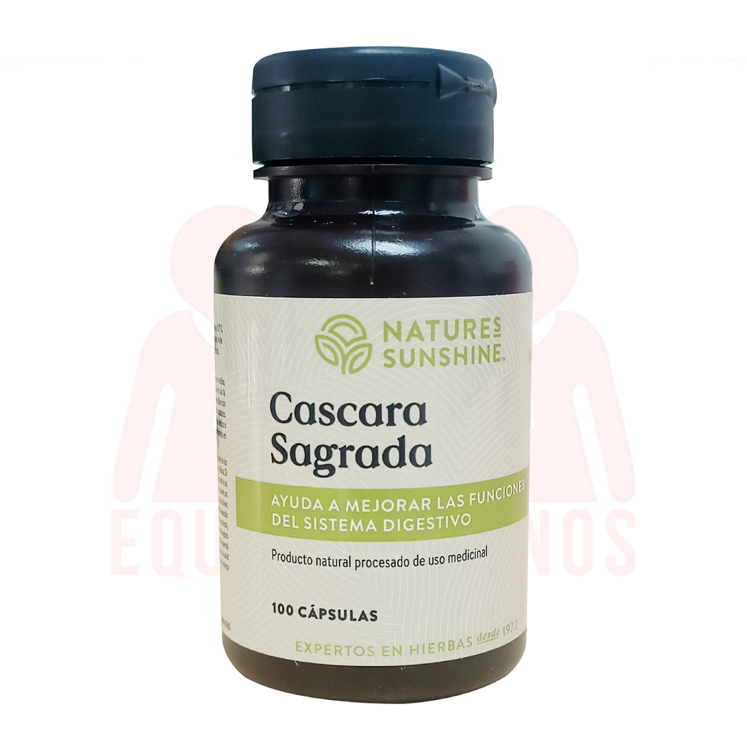 Cáscara Sagrada 100 cápsulas